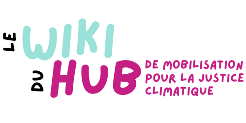 Fichier:Le wiki du hub de mobilisation pour la justice climatique (500 × 250 px).png
