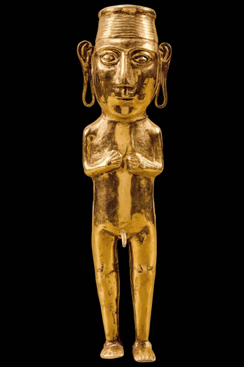 Figurine du 15e-16e siècle représentant un noble Inca